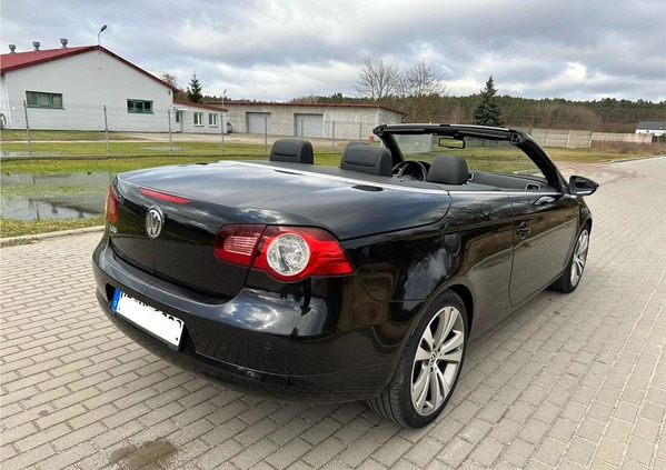 Volkswagen Eos cena 24500 przebieg: 272000, rok produkcji 2010 z Dębno małe 191